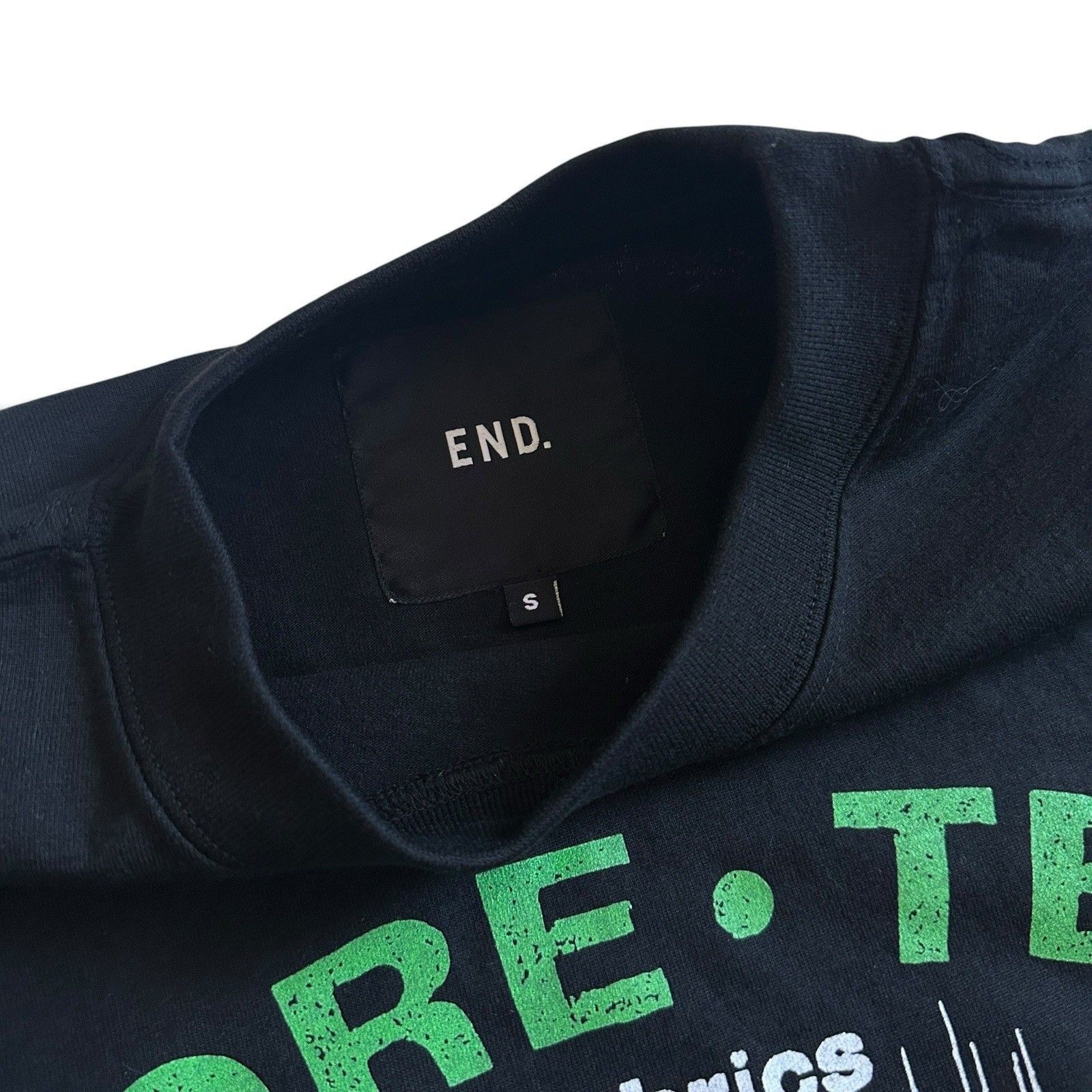 90s Y2k Gore-Tex Fabrics Duck Rain End Label Promo T-Shirt Black L — image 3 of 5